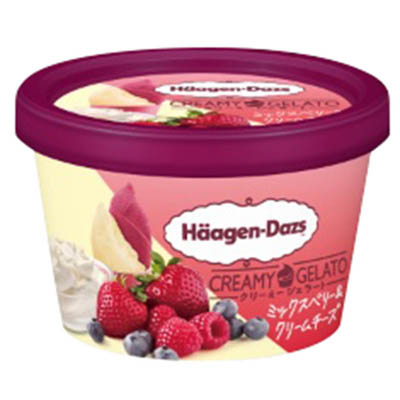 ハーゲンダッツ　ミックスベリー＆クリームチーズ