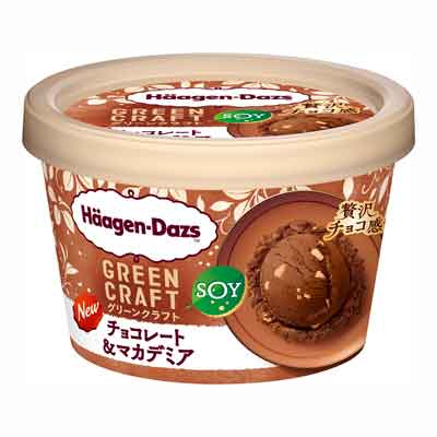 ハーゲンダッツ　GREEN CRAFT　チョコレート＆マカデミア