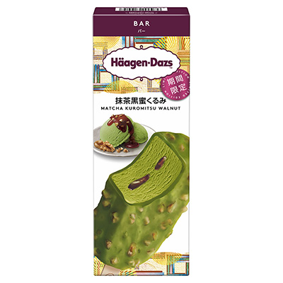 ハーゲンダッツ バー　抹茶黒蜜くるみ