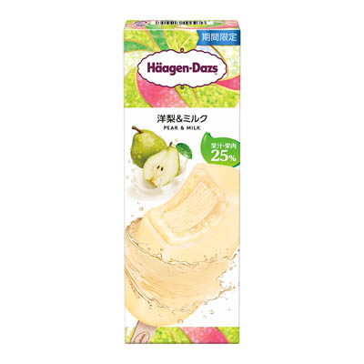 ハーゲンダッツバー　洋梨＆ミルク　69ｍｌ