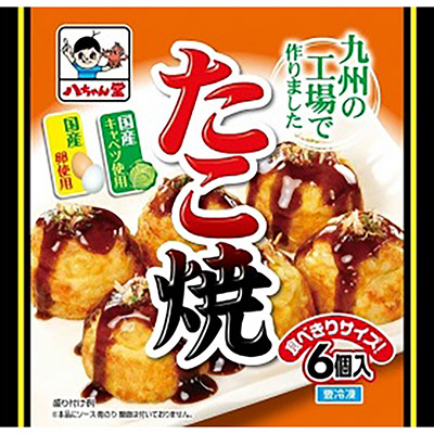 八ちゃん堂　たこ焼　6個入