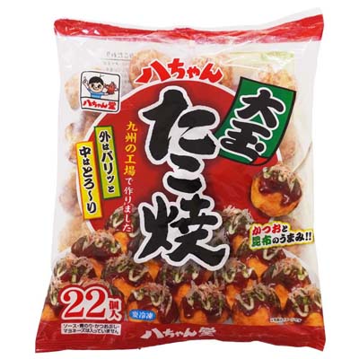 八ちゃん堂 大玉たこ焼 22個入り