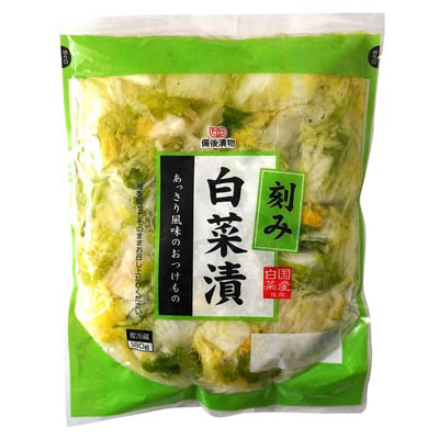 備後漬物　刻み白菜漬　180ｇ