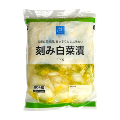 ゆめイチ　刻み白菜漬　180ｇ