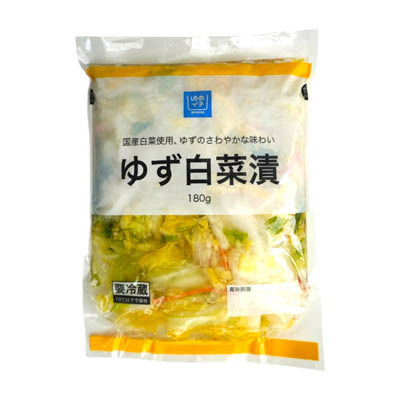 ゆめイチ　ゆず白菜漬　180ｇ