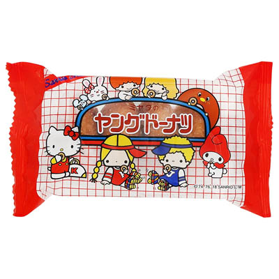 宮田製菓 サンリオキャラクターズ ヤングドーナツ 4個入