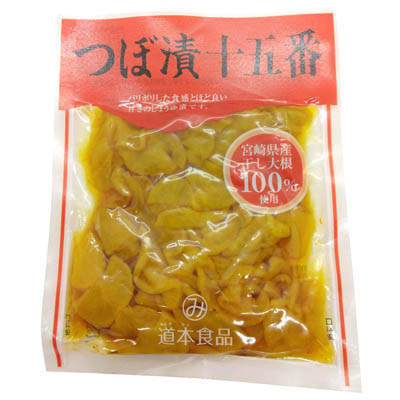 道本食品　つぼ漬十五番　１００ｇ