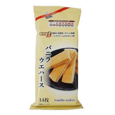 自然味良品 バニラウエハース 14枚