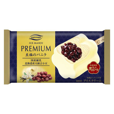 丸永 PREMIUMあいすまんじゅう至福のバニラ 85ml
