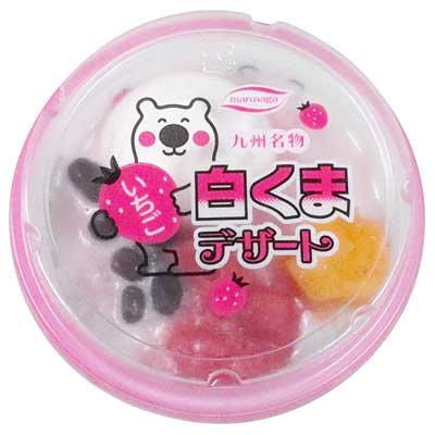 丸永製菓 白くまデザート いちご 175ml