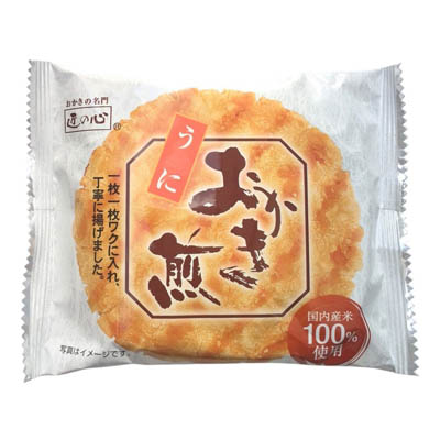 丸彦製菓 うにおかき煎 1枚
