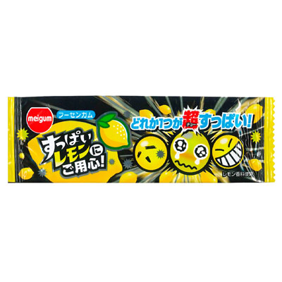 明治ガムすっぱいレモンにご用心3個