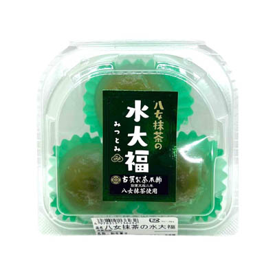 みつとみ　八女抹茶の水大福　3個入