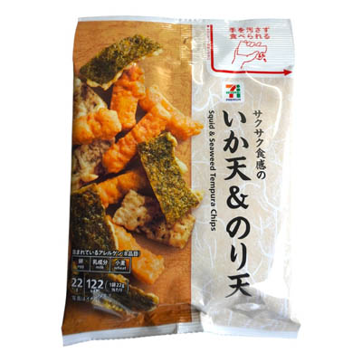 セブンプレミアム　いか天＆のり天　22ｇ