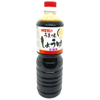 丸尾　うま味醤油濃い口 1000ml