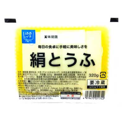 ゆめイチ  絹とうふ  320ｇ