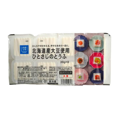 ゆめイチ　北海道産大豆使用　ひとさじのとうふ　38ｇ×8個