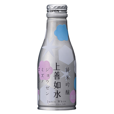 白瀧酒造　上善如水純米吟醸　ボトル缶　１８０ｍｌ