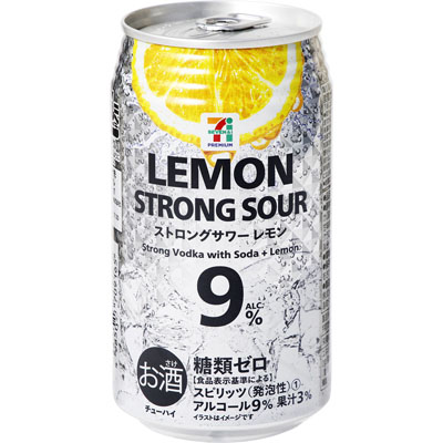 セブンプレミアム  ストロングサワーレモン350ml