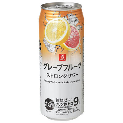 セブンザプライス　ストロングサワー　グレープフルーツ　５００ｍｌ