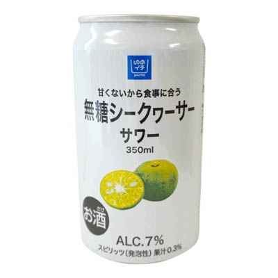ゆめイチ　無糖シークヮーサーサワー　350ｍｌ