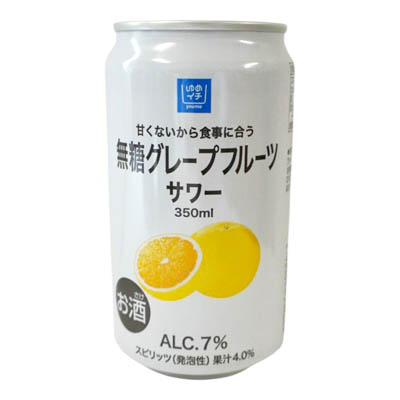 ゆめイチ　無糖グレープフルーツサワー　350ｍｌ