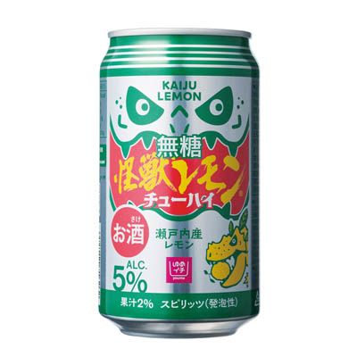ゆめイチ　怪獣レモンチューハイ　無糖　350ｍｌ