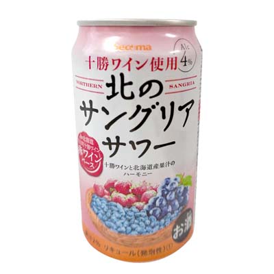 セコマ　北のサングリアサワー　赤ワインベース　350ｍｌ