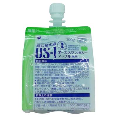 大塚製薬　経口補水液　オーエスワンゼリー　アップル風味　200ｇ