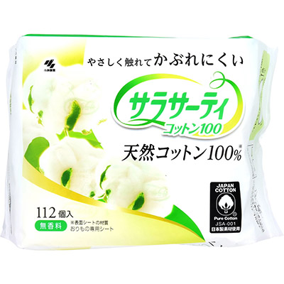 小林製薬 サラサーティ コットン100  112枚入
