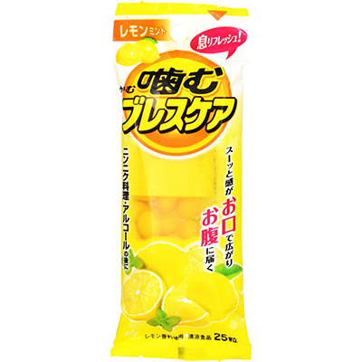 小林製薬 噛むブレスケア レモンミント 25粒