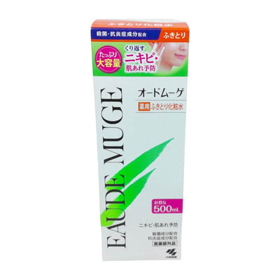 小林製薬　オードムーゲ　薬用ふきとり化粧水　500ｍｌ