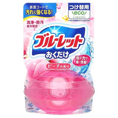 小林製薬 ブルーレットおくだけ ピーチの香り つけ替用 70ml