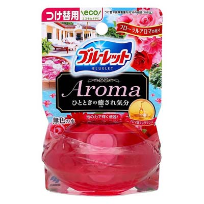 小林製薬 ブルーレットおくだけ フローラルアロマの香り つけ替用 70ml
