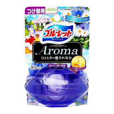 小林製薬　液体ブルーレットおくだけ　リラックスアロマの香り　つけ替用　70ｍｌ