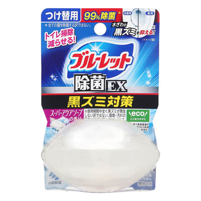 小林製薬 液体ブルーレットおくだけ除菌EXつけ替用 スーパーアクアソープの香り 1個