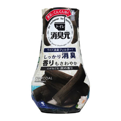 小林製薬　トイレの消臭元　心がなごむ炭の香り　400ｍｌ