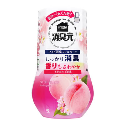 小林製薬　お部屋の消臭元　もぎたて白桃　400ｍｌ