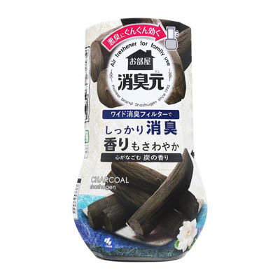 小林製薬　お部屋の消臭元　心がなごむ炭の香り　400ｍｌ