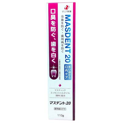 ゼリア新薬　マスデント20　110ｇ