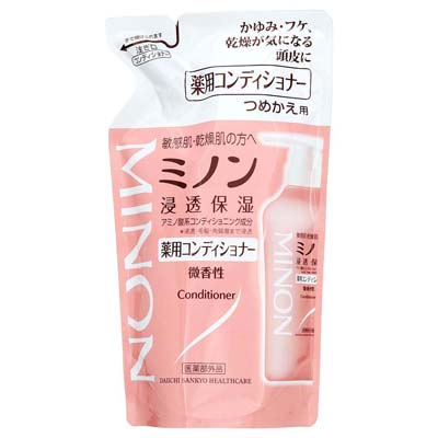 ミノン　薬用コンディショナー　詰替用　380ｍｌ