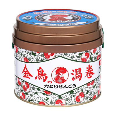 金鳥の渦巻 かとりせんこう 30巻入缶