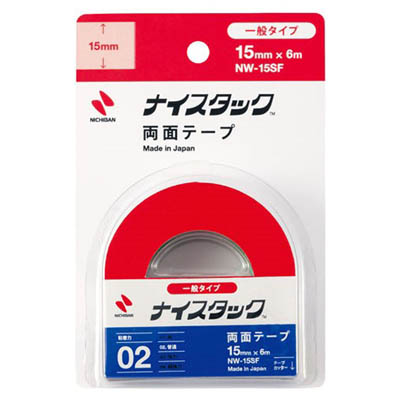 ニチバン　両面テープ一般タイプ15ｍｍ×6ｍ 　NW-15SF
