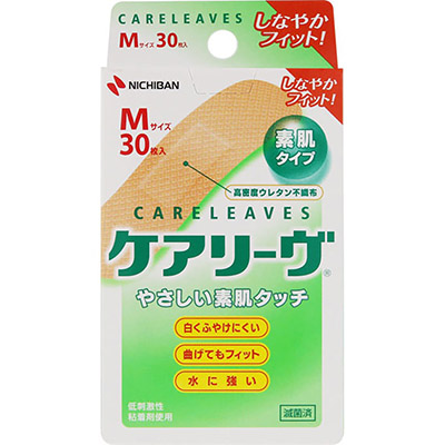 ケアリーヴ 素肌タイプ Mサイズ 30枚入