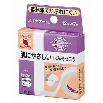 ニチバン スキナゲート テープ幅12mmx7m巻き
