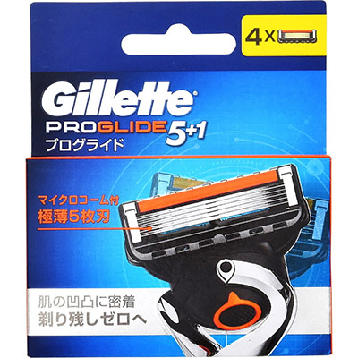 ジレットプログライド　替刃４個入