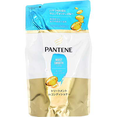 パンテーン モイストスムースケア トリートメントinコンディショナー 詰め替え 300g