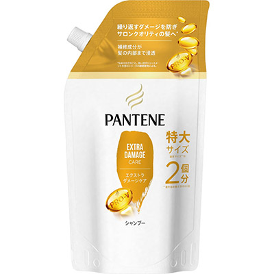 パンテーン　エクストラダメージケア　シャンプー　詰替用特大サイズ　６００ｍｌ