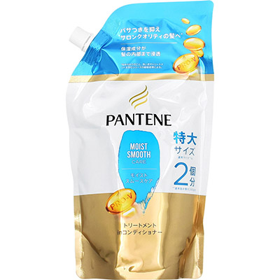 パンテーン モイストスムースケア トリートメントinコンディショナー 詰め替え特大サイズ 600g