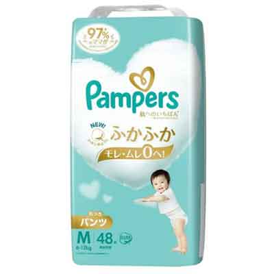 パンパース 肌へのいちばんたっちパンツM48枚